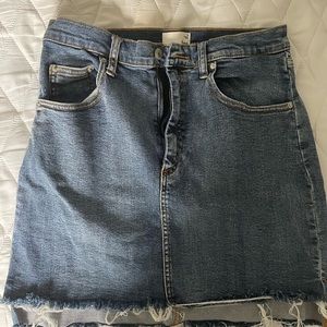 Aritzia Jean Skirt